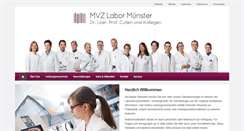 Desktop Screenshot of labor-muenster.de